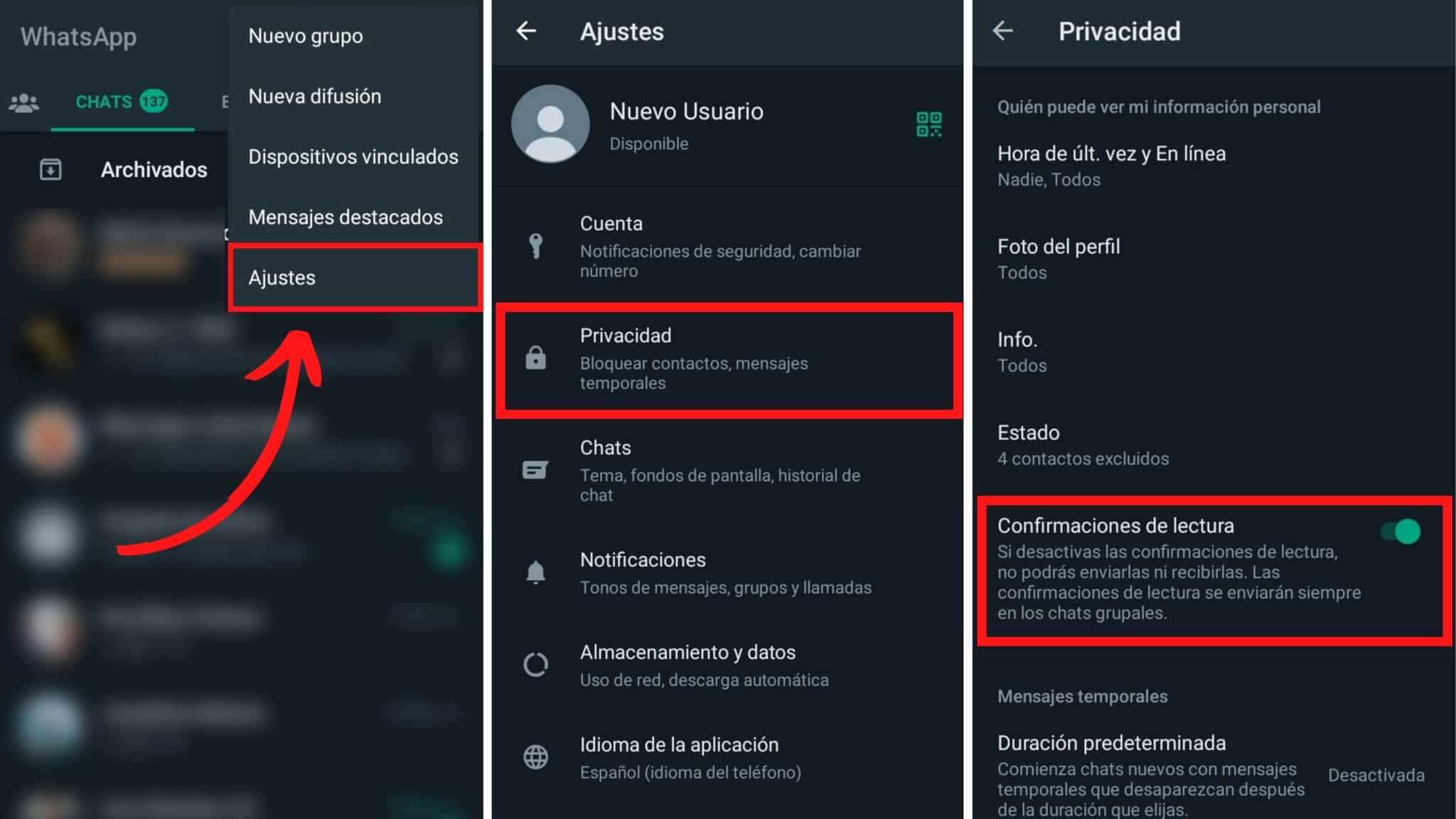 Como Quitar Las Palomitas Azules De WhatsApp Paso A Paso