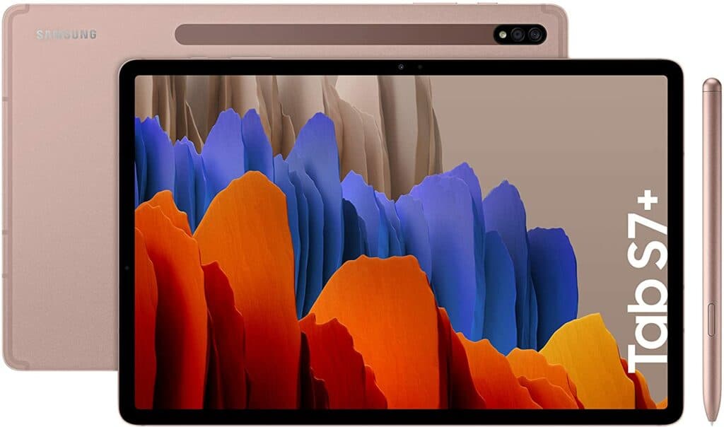 Samsung Galaxy Tab S7+ una de las mejores tablets de 12 pulgadas