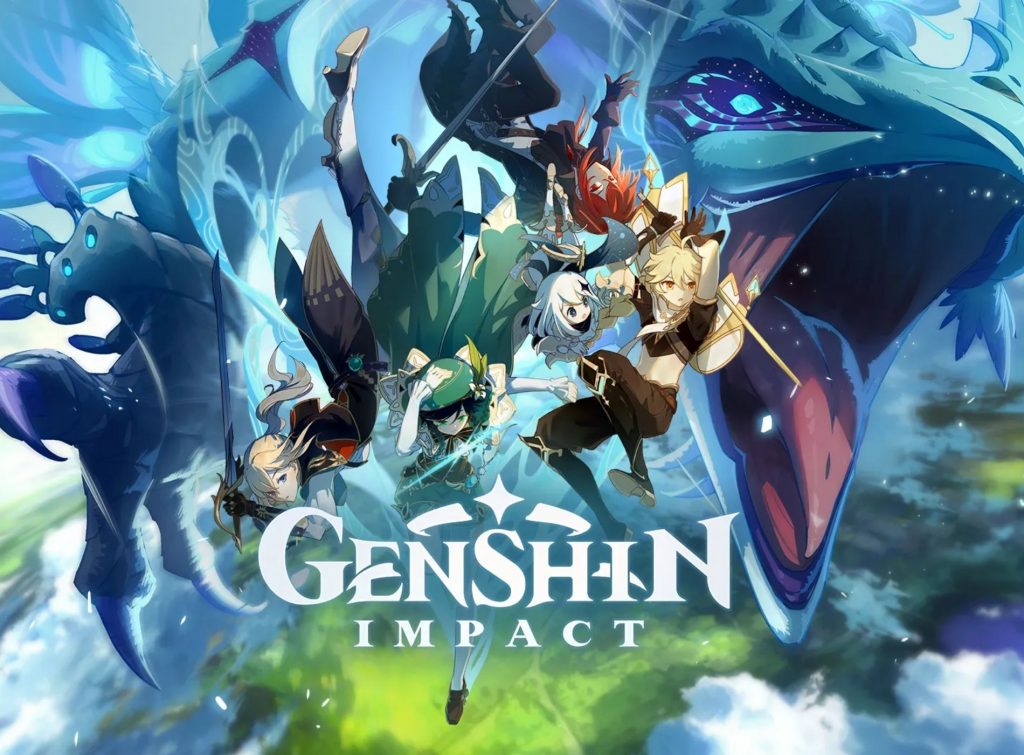 Genshin impact videojuego para tablet de buenos graficos y atractivo