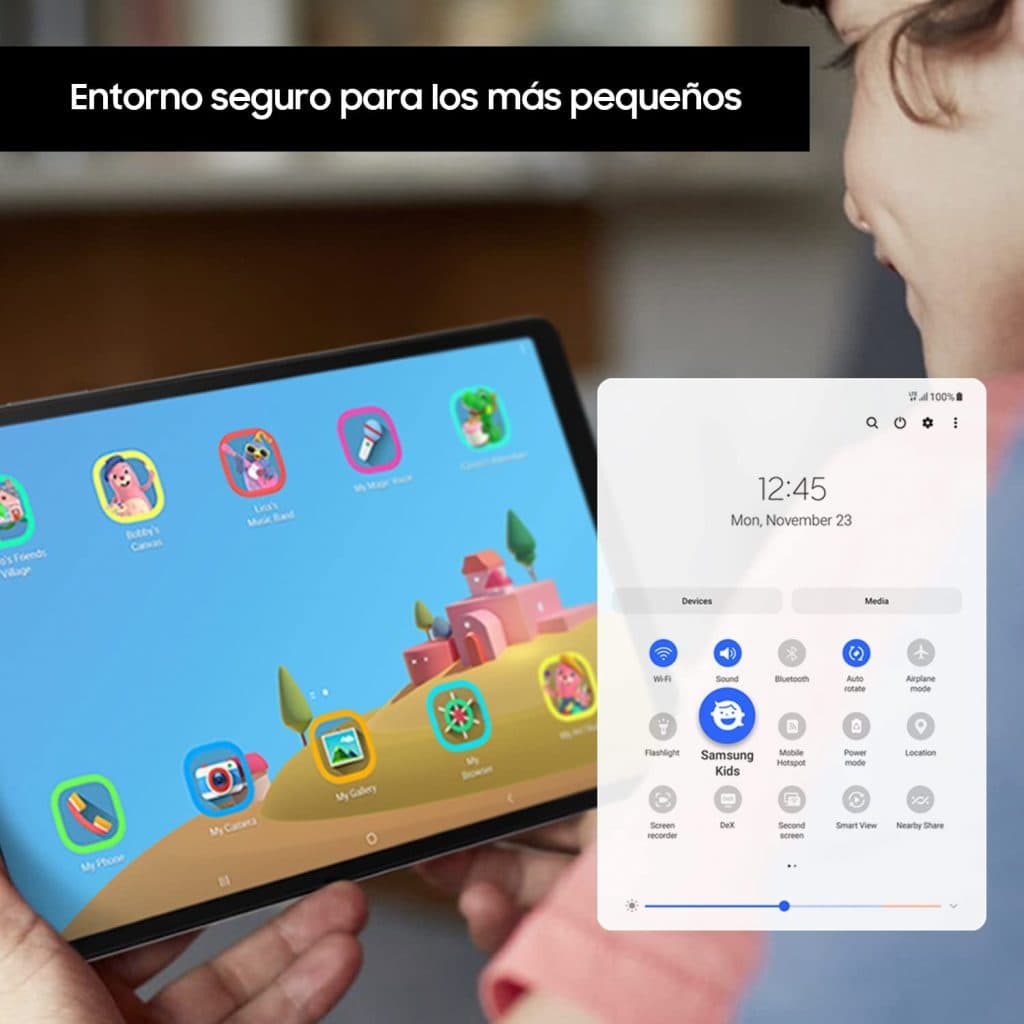 Tablet para niños Samsung Galaxy Tab A7 Lite