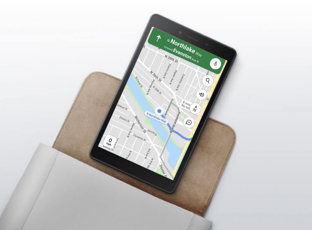 Tablet Samsung Galaxy tab 8 con GPS