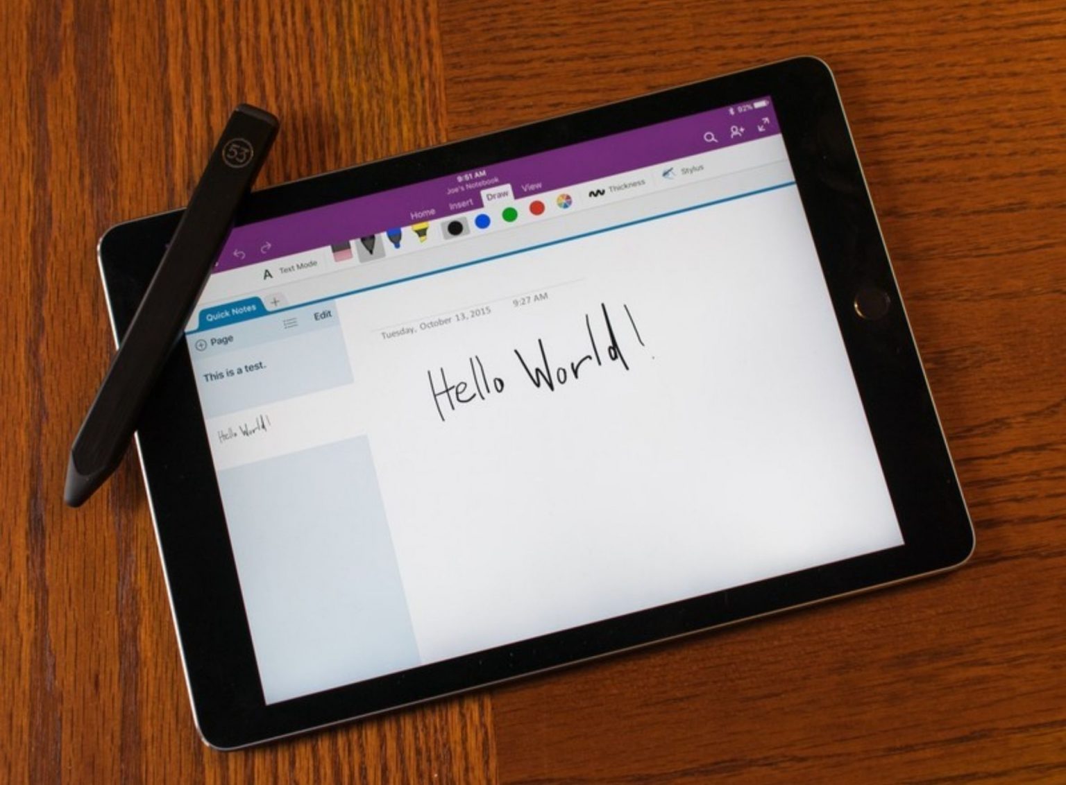 Microsoft Onenote Ipad Pencil