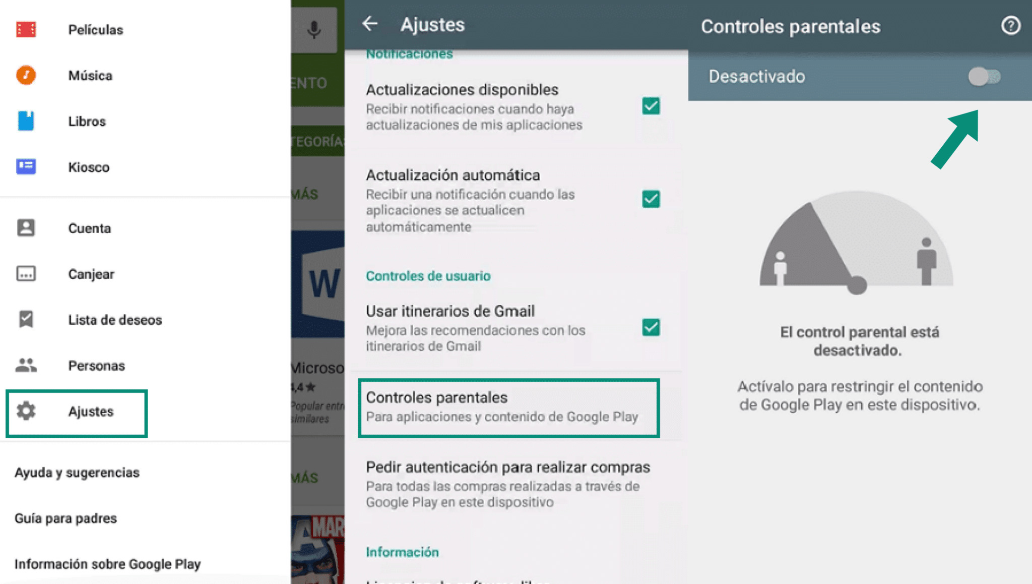 Tutorial Configurar Control Parental En Google Play Store